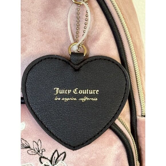 Juicy Couture Dusty Blush Pink Heritage Backpack NWT RARE FIND main image 10